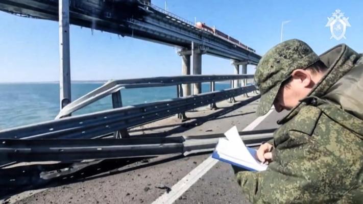 Anchetă după explozia de la Podul din Crimeea