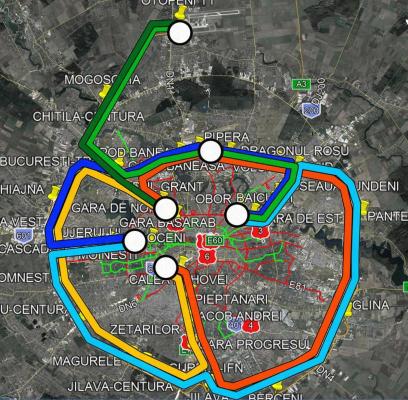 Se pregătește un mega-proiect în București: tren metropolitan în interiorul Capitalei 
