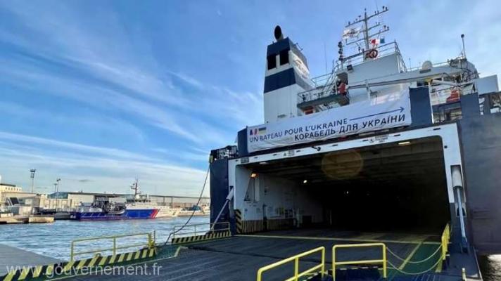 Nava cu ajutoare umanitare pentru Ucraina va sosi miercuri în portul Agigea