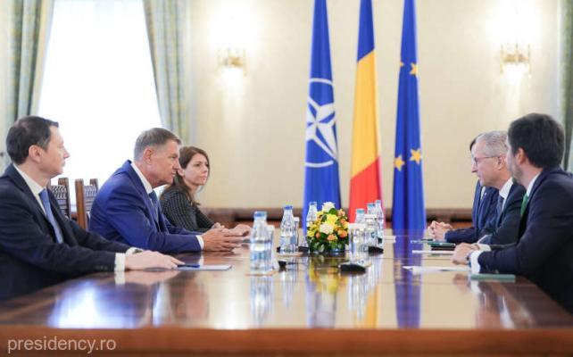 Preşedintele Iohannis a cerut OMV începerea exploatărilor offshore în perimetrul Neptun Deep