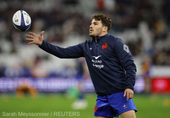 Rugby: Căpitanul Franţei, Antoine Dupont, suspendat patru săptămâni