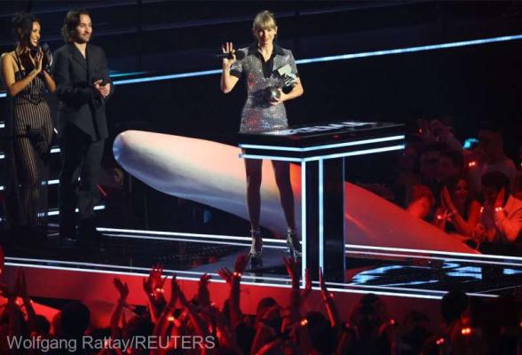 MTV Europe Music Awards: Taylor Swift, patru premii, Nicki Minaj şi David Guetta, câte două