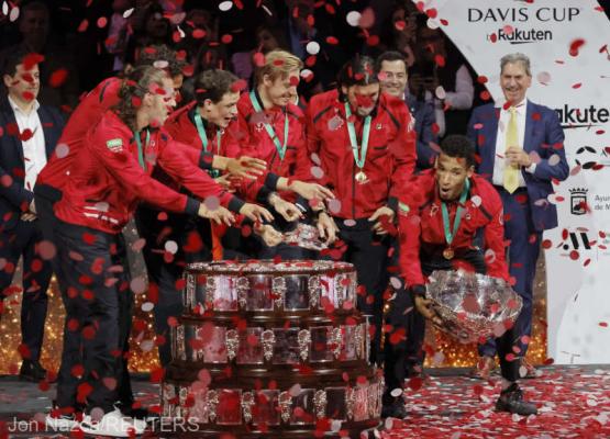 Tenis: Canada a câştigat Cupa Davis după ce a învins Australia, în finală