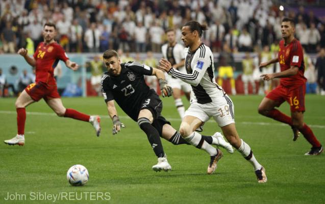  Fotbal - CM 2022: Spania a terminat la egalitate cu Germania (1-1)