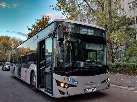 Autobuzele de pe linia 3 circulă pe traseu deviat