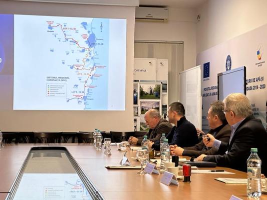 Sistemul Regional Constanța - apă potabilă de cea mai bună calitate de la Medgidia la Vama Veche