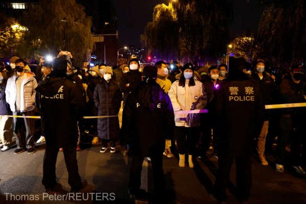 China: Manifestaţiile împotriva politicii 'zero COVID' au ajuns în capitala Beijing