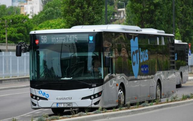 Traseul autobuzului 5B, deviat