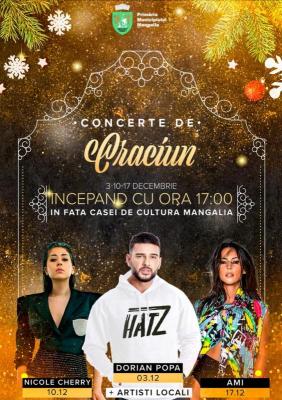 Mai mulți artiști de top vor concerta la Mangalia, în luna cadourilor