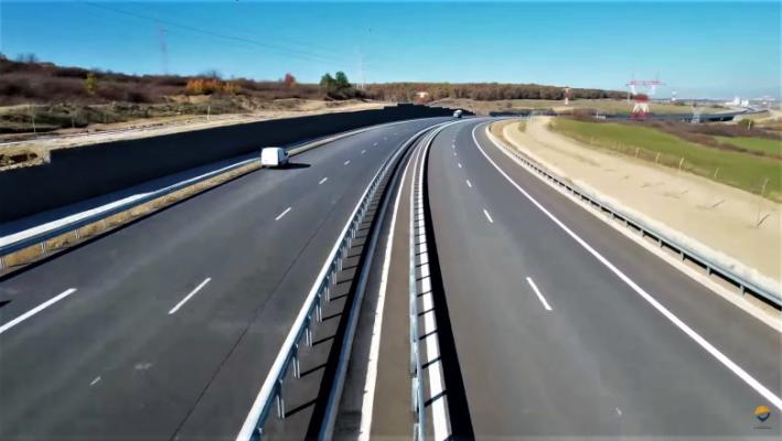 Cum arată primii 13 kilometri de pe Autostrada Sibiu-Pitești pe care s-ar putea circula din decembrie