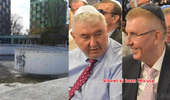 În locul piscinei fraților Micula, din Mamaia, răsare un bloc cu 8 etaje! Video