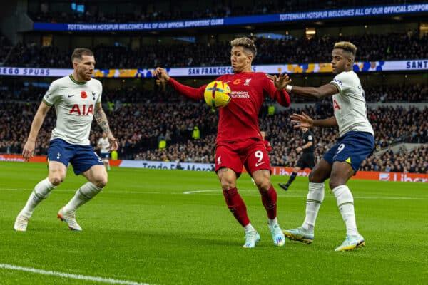 FC Liverpool a învins pe Tottenham cu 2-1 în ultimul meci al etapei a 15-a din Premier League