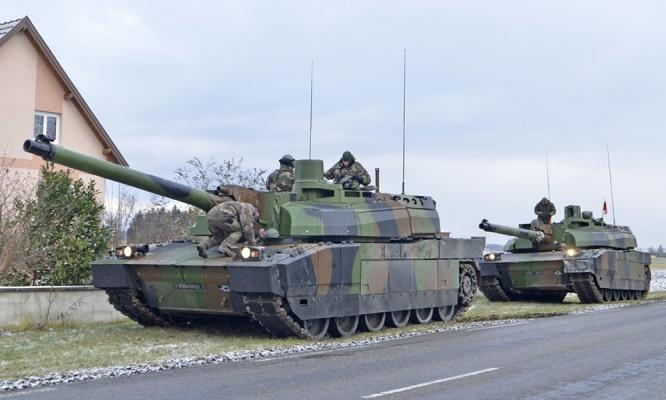 Tancurile franceze Leclerc au ajuns în România