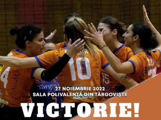  Volei feminin: CSM Târgovişte a învins-o pe Rapid în Divizia A1