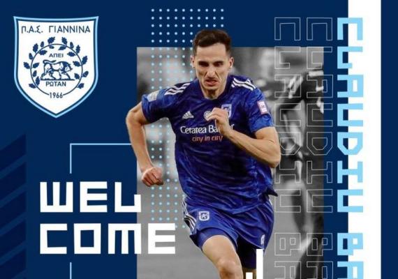 Fotbal: Claudiu Bălan a marcat din nou pentru Giannina, în Superliga elenă