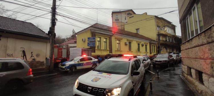 Incendiu într-o secție a Spitalului Clinic de Urgență pentru Copii din Cluj! Pacienții au fost evacuați în siguranță