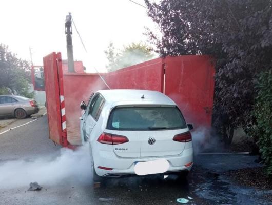 Pompierii au intervenit în Venus, lângă Hotel Palas