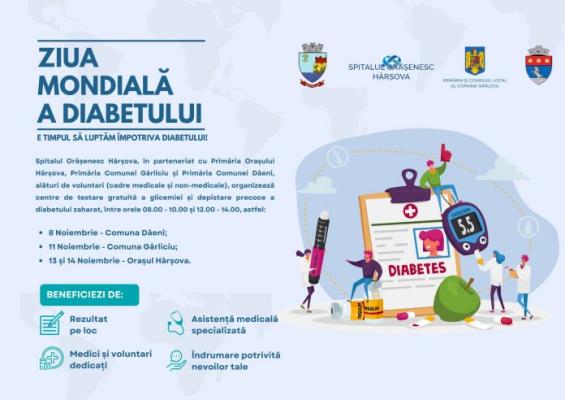 Primăria Hârșova, campanie de testare gratuită a glicemiei
