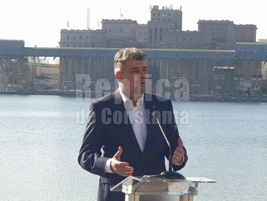 Marcel Ciolacu: 'Vrem să învăţăm din expertiza managerilor coreeni. Know-how-ul este esenţial pentru portul Constanţa'