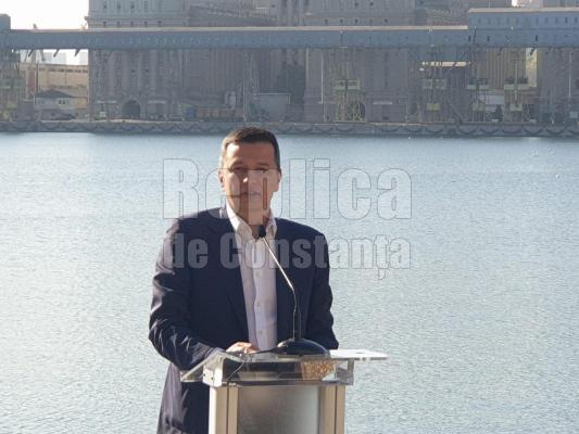 Sorin Grindeanu, prezent la recepția lucrărilor de reabilitare a Aeroportului Internațional „Delta Dunării”. Video