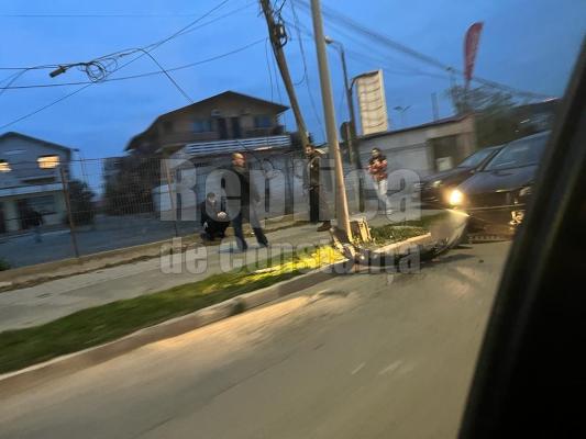 Accident rutier în zona Scoica Land