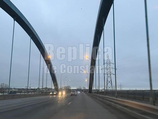 Atenți, șoferi! Restricții de circulație pe Podul Ovidiu