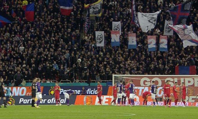 Spectacol total pe Arena Națională! FCSB a 'deraiat' Rapidul lui Mutu