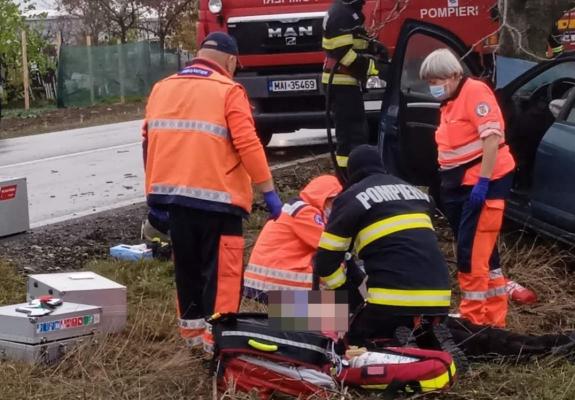 O femeie a murit și un bărbat a ajuns la spital, în urma unui accident rutier, la Techirghiol