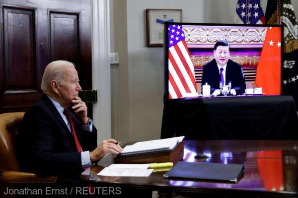 Biden şi Xi se întâlnesc luni pentru a discuta despre cum să-şi gestioneze rivalitatea 'în mod responsabil'