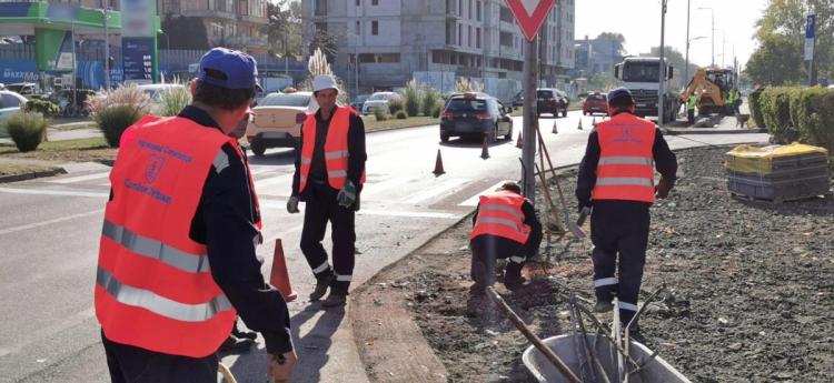 Un nou tronson al bulevardului Mamaia a intrat în reabilitare  