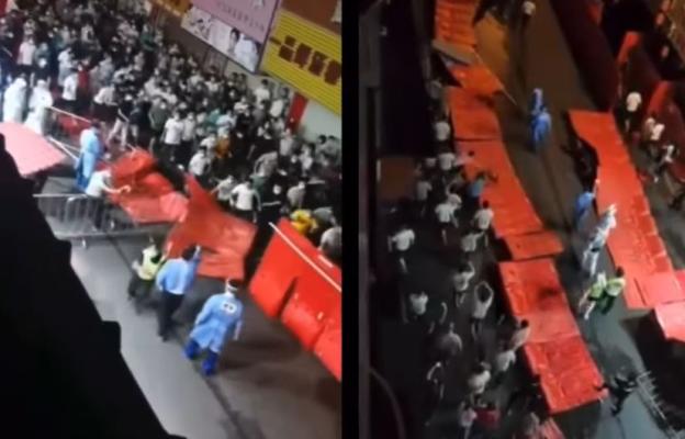 Lupte de stradă în China: Proteste violente împotriva carantinei Covid. Video