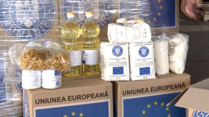 Începe distribuirea ajutoarelor UE la Constanța