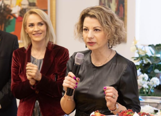 Gabriela Firea și-a pus nașa de cununie șefă la BTT
