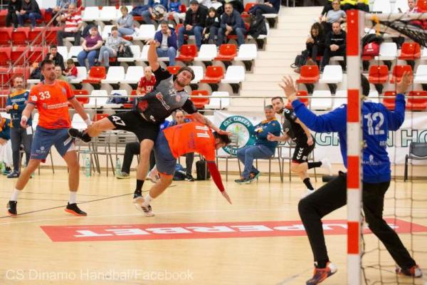 Handbal masculin: Dinamo, la a 12-a victorie consecutivă în campionat