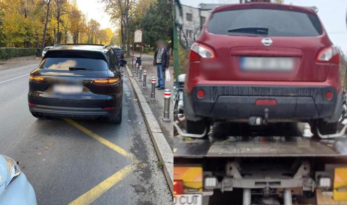 Opririle și staționările neregulamentare sancționate de polițistii locali