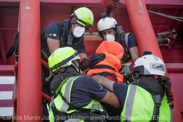 Organizaţia SOS Mediterranee cere ajutorul Franţei, Spaniei şi Greciei pentru debarcarea a 234 de persoane