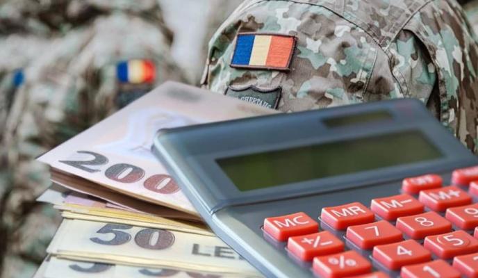 Proiect OUG: Pensiile militare se indexează cu un procent cuprins între 12,5% - 1%