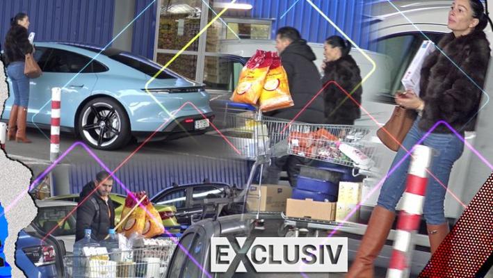 Brigitte și-a scos iubirile la plimbare, una este noul bolid de lux, iar cealaltă Florin Pastramă