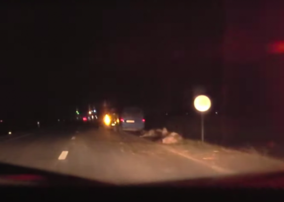 O maşină a lovit mai multe oi care se deplasau pe carosabil, în apropiere de Cogealac