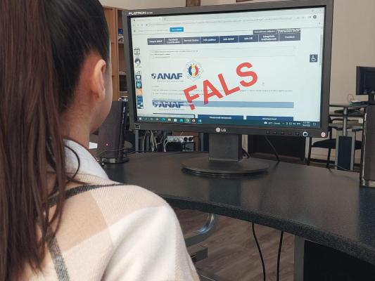 Atenție! Mesaje false în numele ANAF 