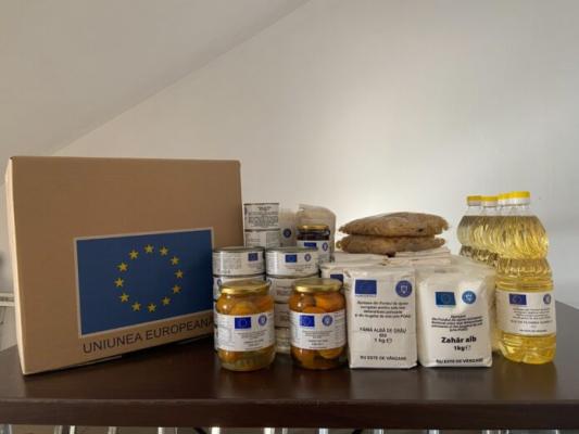 Doar persoanele cu handicap mai primesc pachete cu alimente de la UE