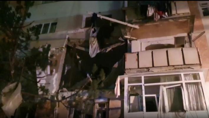Explozie puternică într-un bloc din Suceava. Trei oameni au fost răniți, unul este în stare gravă 