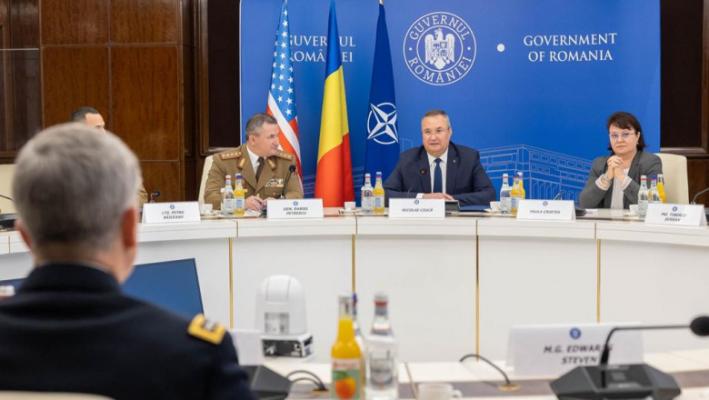 Nicolae Ciucă s-a întâlnit cu șeful Comandamentului Operaţiilor Speciale SUA