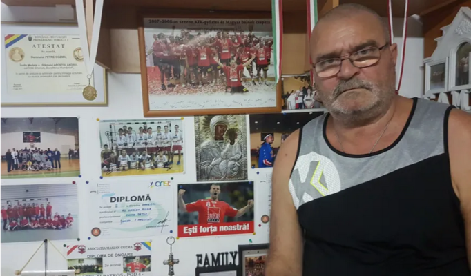 Tatăl handbalistului Marian Cozma nu și-a revenit după moartea fiului său