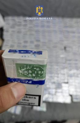 Dosar penal pentru contrabandă: peste 26.500 de țigarete fără timbru au fost confiscate de autorități