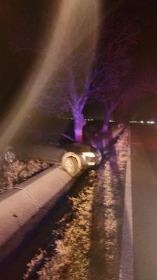 S-a cinstit bine de Crăciun și s-a urcat la volan, apoi a produs un accident