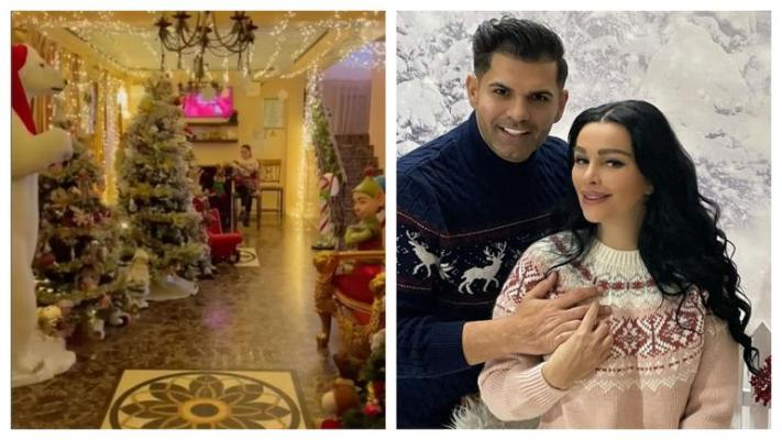 Brigitte Pastramă a cheltuit o avere pe decorațiunile de Crăciun