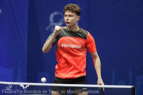  Tenis de masă: Darius Movileanu, medaliat cu bronz la Mondialele de juniori din Tunisia