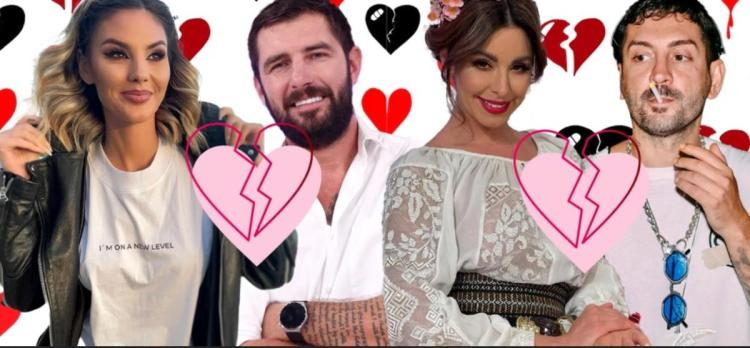 Ramona Olaru și Cătălin Cazacu s-au despărțit! „Nu ne mai vorbim de două săptămâni! Și cuplul Natalia Mateuț-DJ Mahony e istorie! 