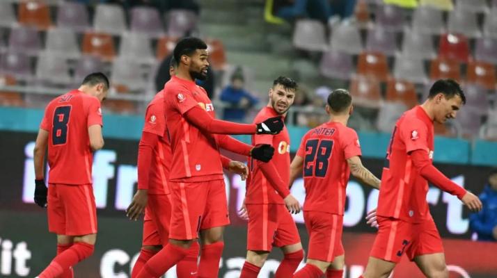 Fotbal: Victorie la scor pentru FCSB în Superligă, 5-1 cu CS Mioveni